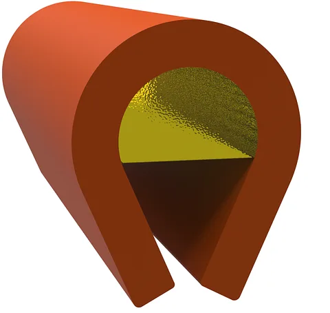 Cross-section of 22-Orange