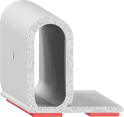 Cross-section of TR-504-T-WT-2-X-Tape